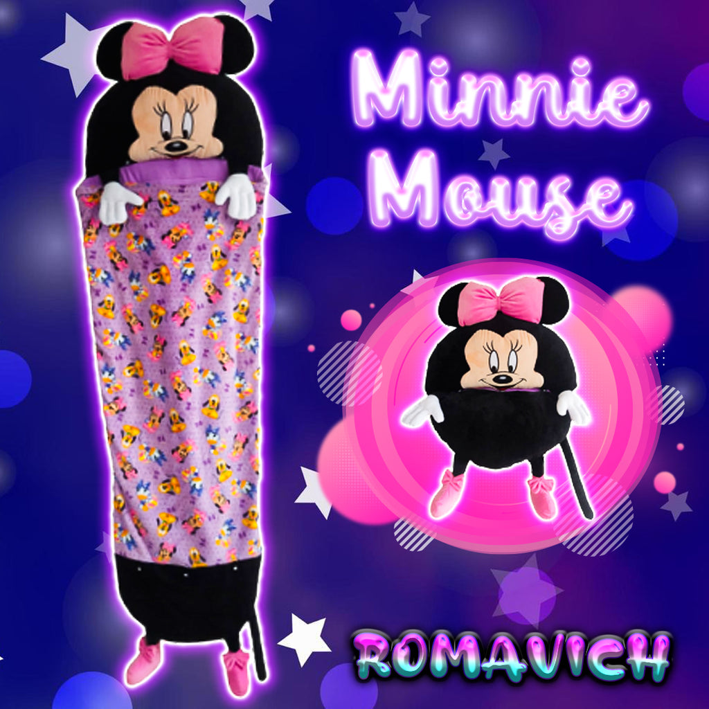 Bolsa De Dormir, Saco De Dormir, Sleeping, Peluche Minnie Mouse