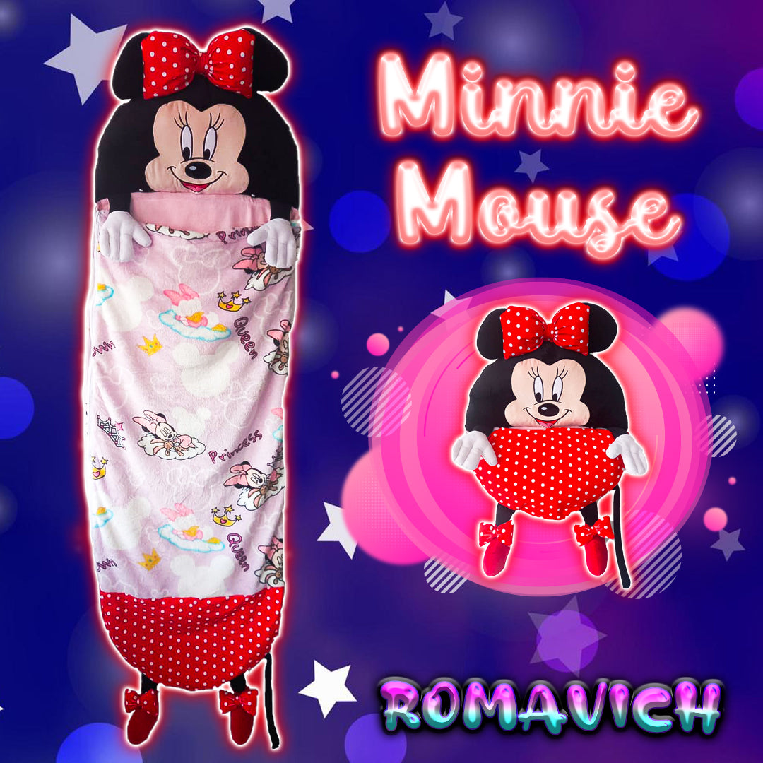 Bolsa De Dormir, Saco De Dormir, Sleeping, Peluche Minnie Mouse