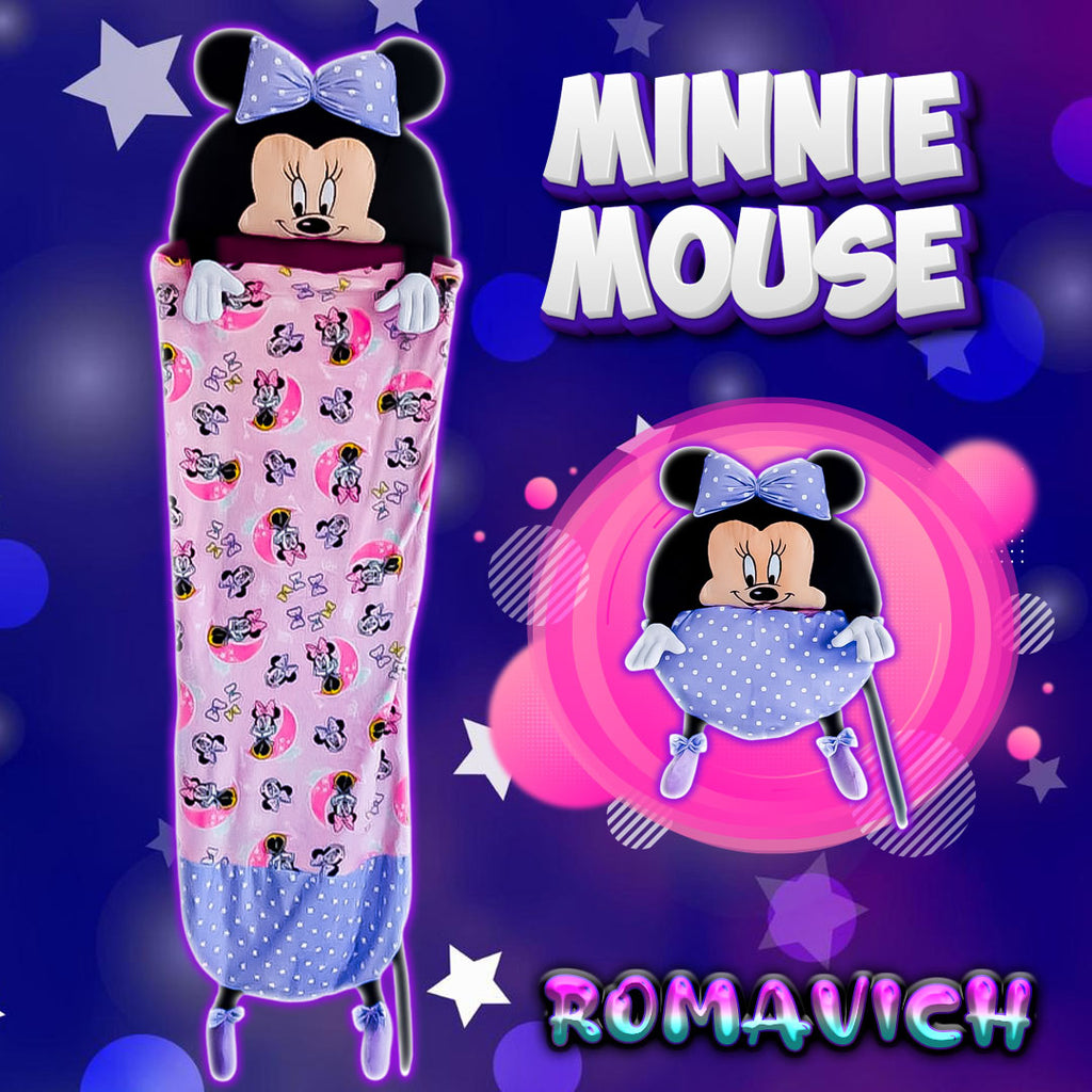 Bolsa De Dormir, Saco De Dormir, Sleeping, Peluche Minnie Mouse