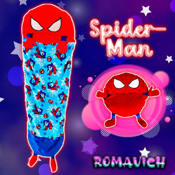 Bolsa De Dormir, Saco De Dormir, Sleeping, Peluche Spiderman