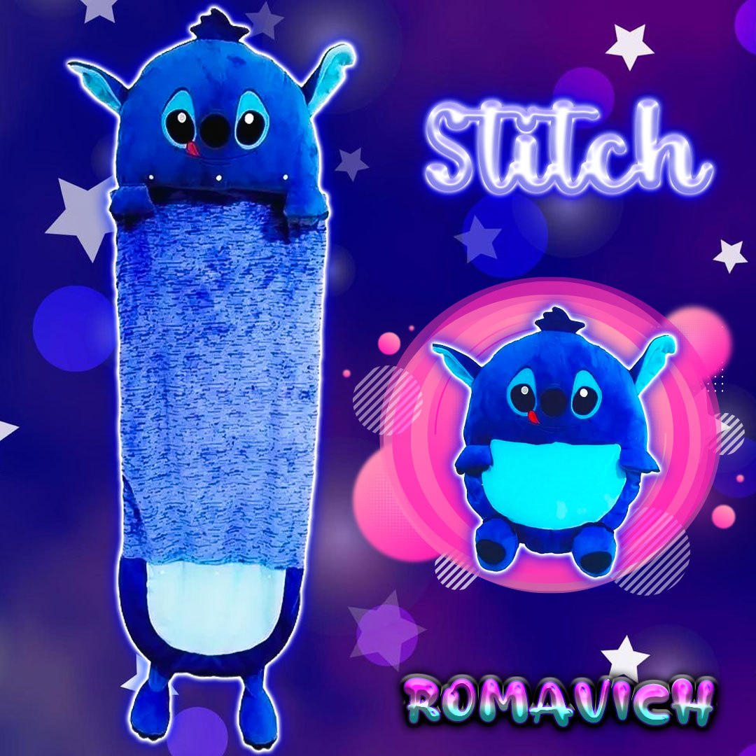 Bolsa De Dormir, Saco De Dormir, Sleeping, Peluche Stitch
