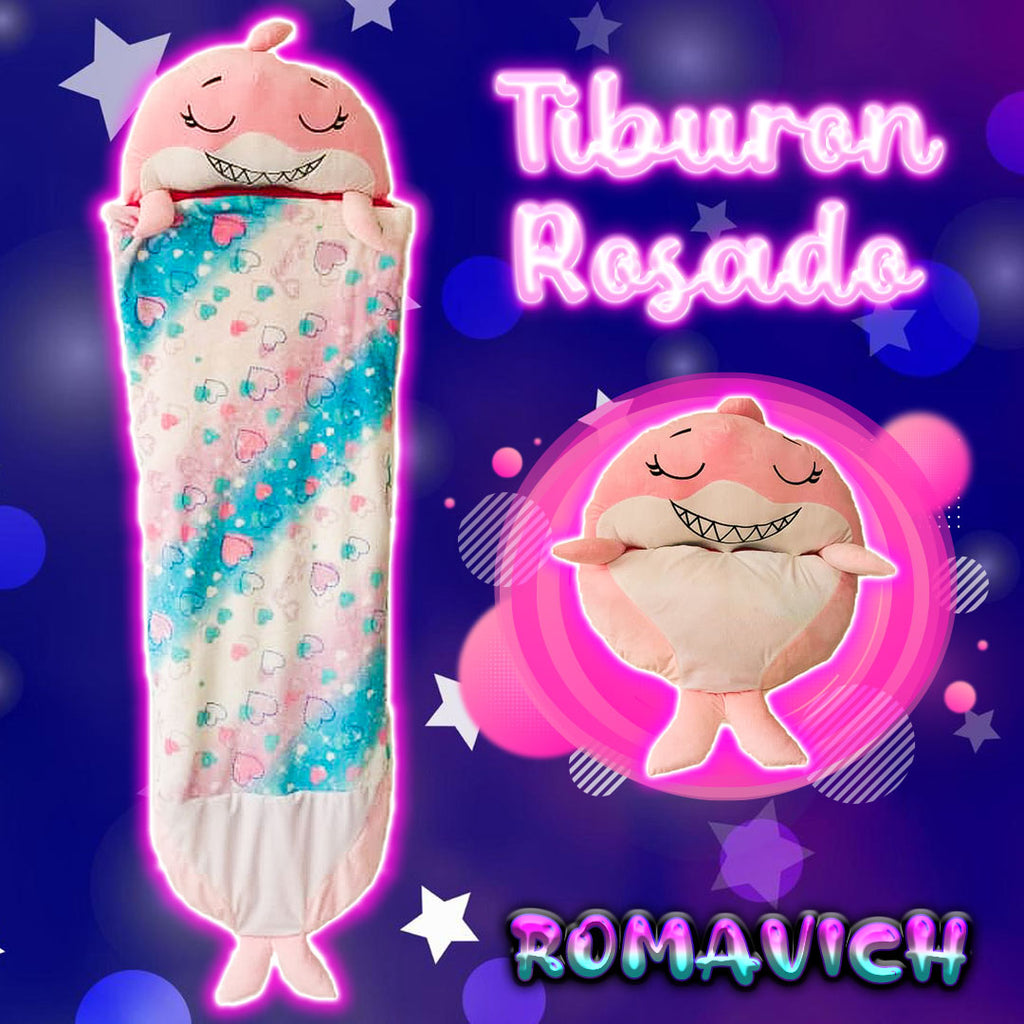 Bolsa De Dormir, Saco De Dormir, Sleeping, Peluche Tiburón
