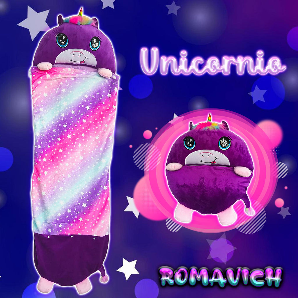 Bolsa De Dormir, Saco De Dormir, Sleeping, Peluche Unicornio ||