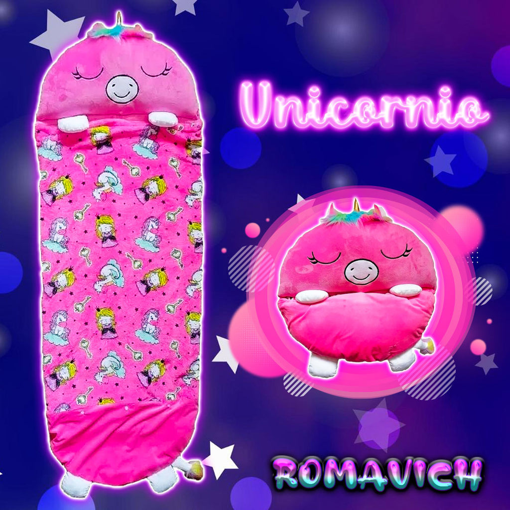 Bolsa De Dormir, Saco De Dormir, Sleeping, Peluche Unicornio |||