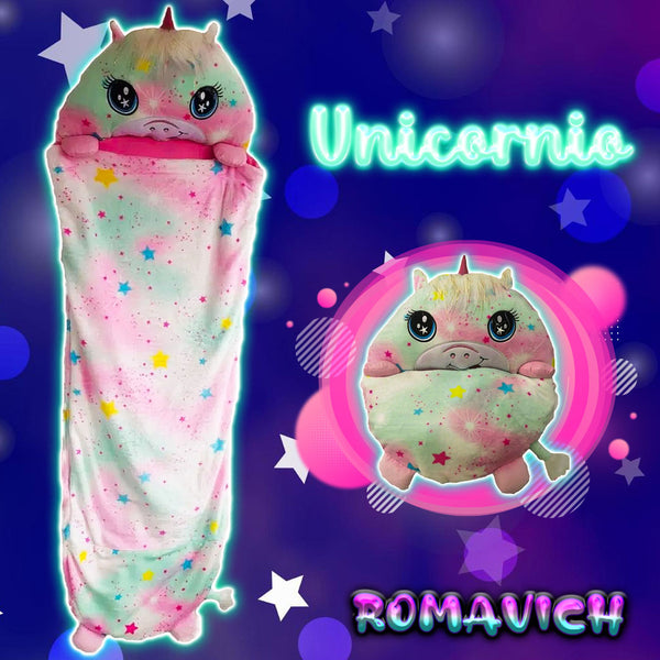 Bolsa De Dormir, Saco De Dormir, Sleeping, Peluche Unicornio ||