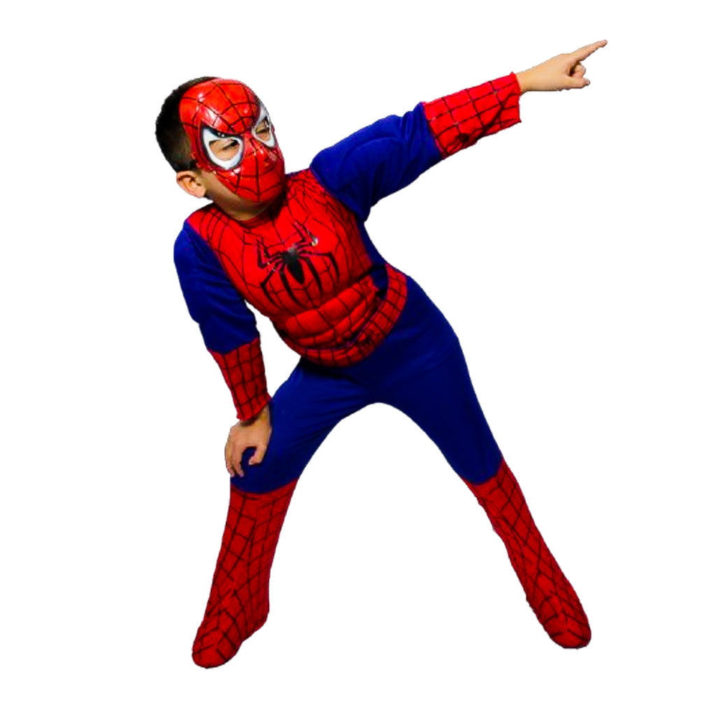 Disfraz Cosplay Avengers Super Heroes De Hombre Araña O Spider-man Azul Y Rojo