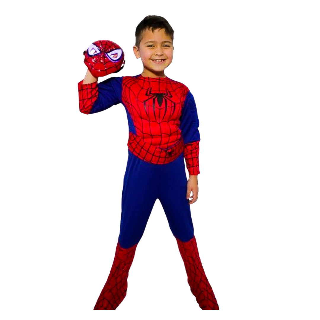 Disfraz Cosplay Avengers Super Heroes De Hombre Araña O Spider-man Azul Y Rojo