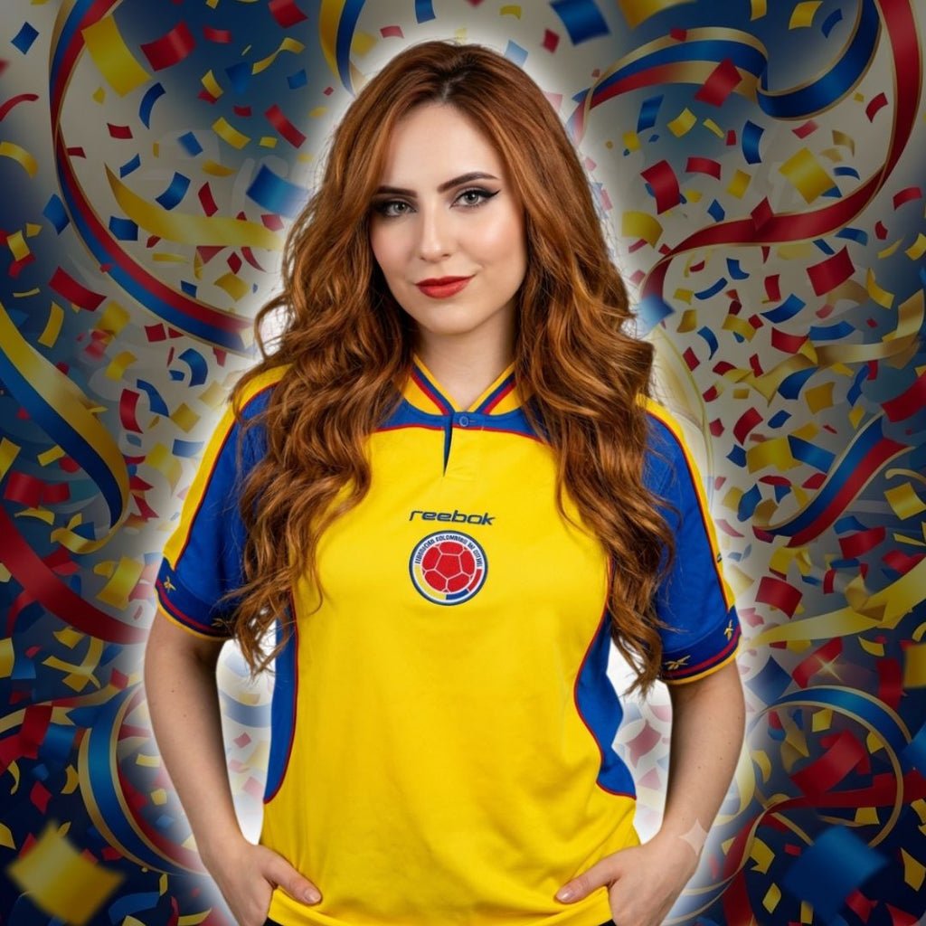 Camiseta de mujer del Mundial de la Seleccion Colombia
