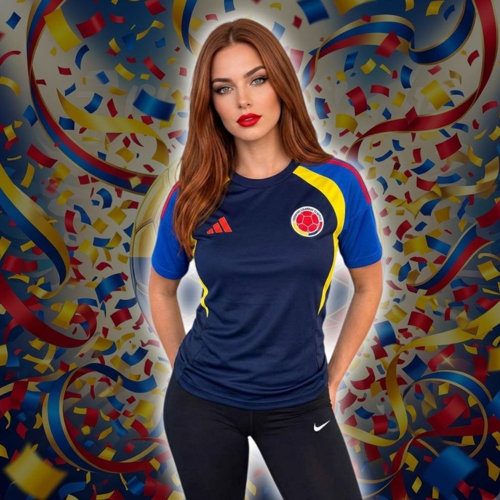 Camiseta de mujer del Mundial de la Seleccion Colombia