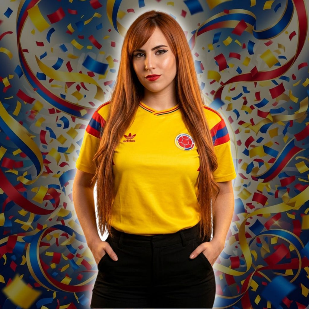 Camiseta de mujer del Mundial de la Seleccion Colombia