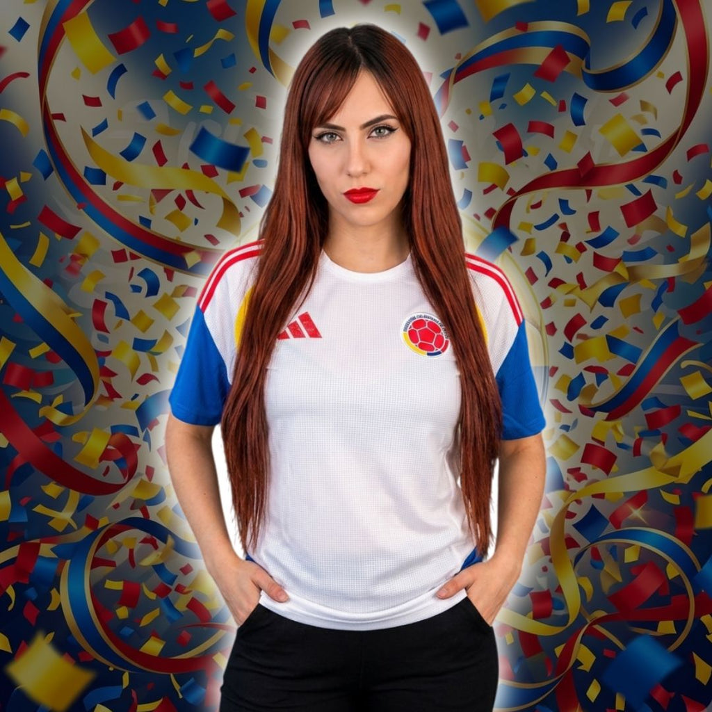Camiseta de mujer del Mundial de la Seleccion Colombia