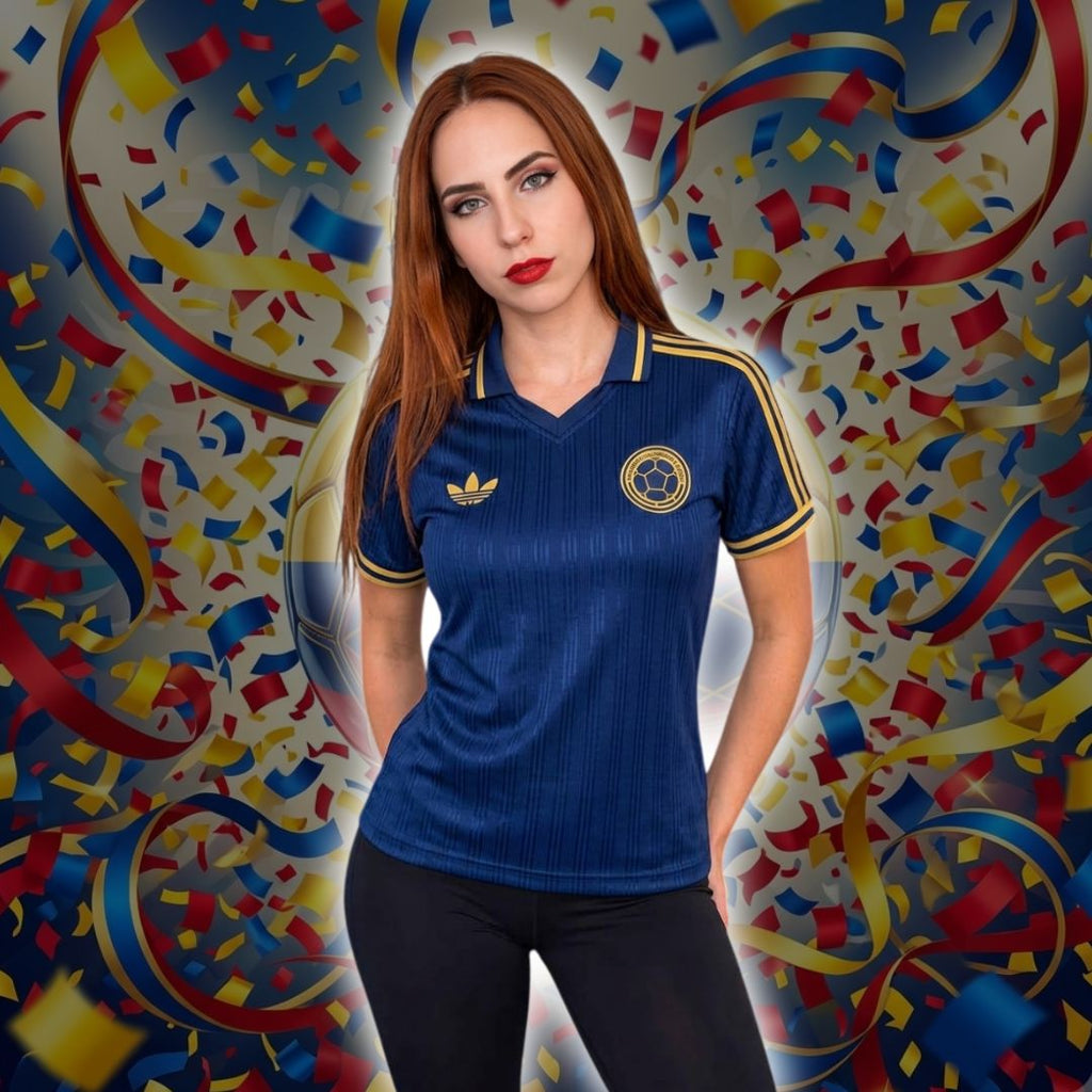 Camiseta de mujer del Mundial de la Seleccion Colombia
