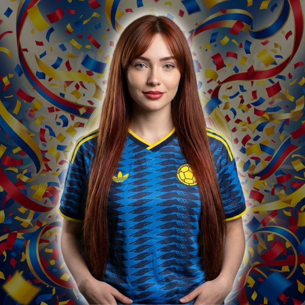 Camiseta de mujer del Mundial de la Seleccion Colombia