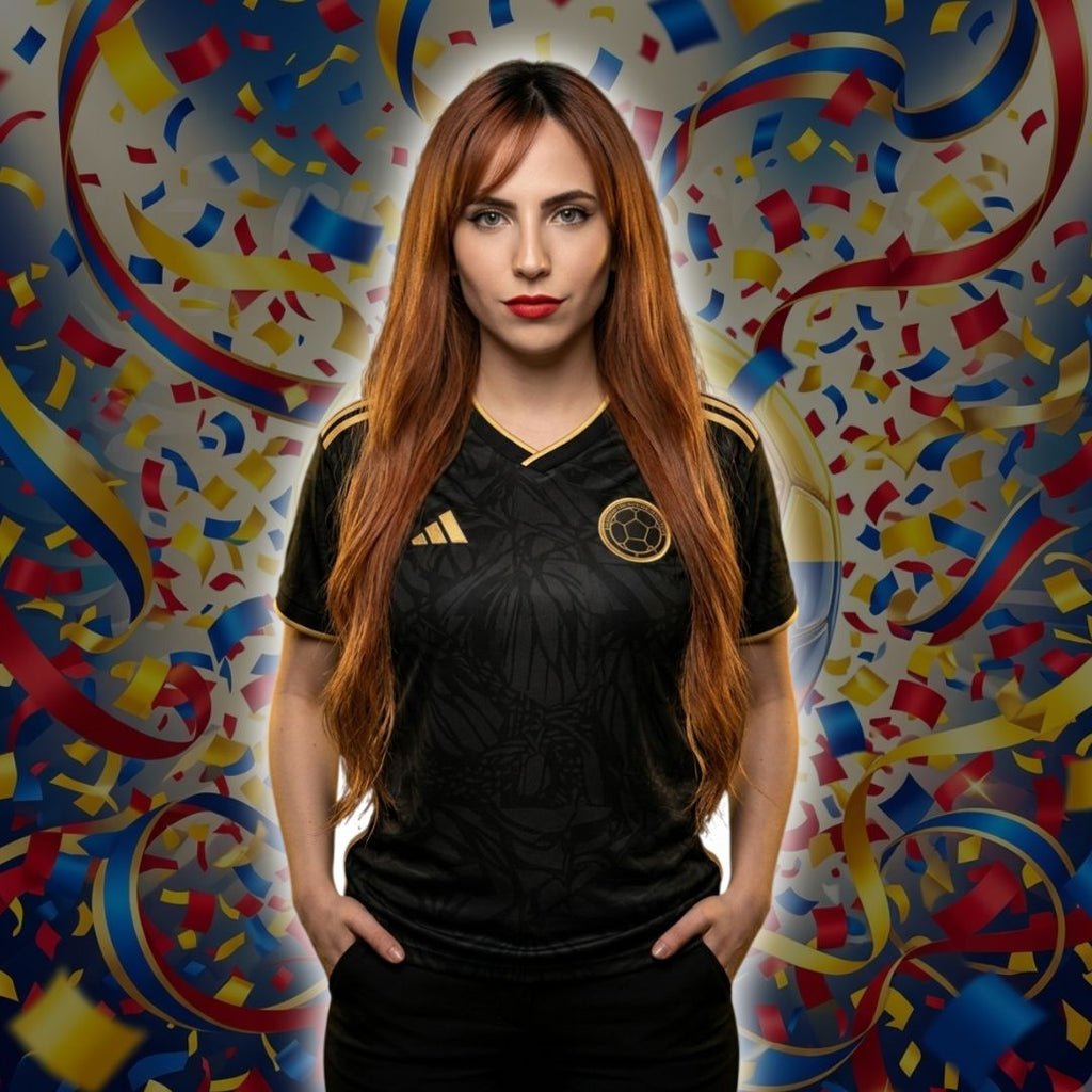Camiseta de mujer del Mundial de la Seleccion Colombia