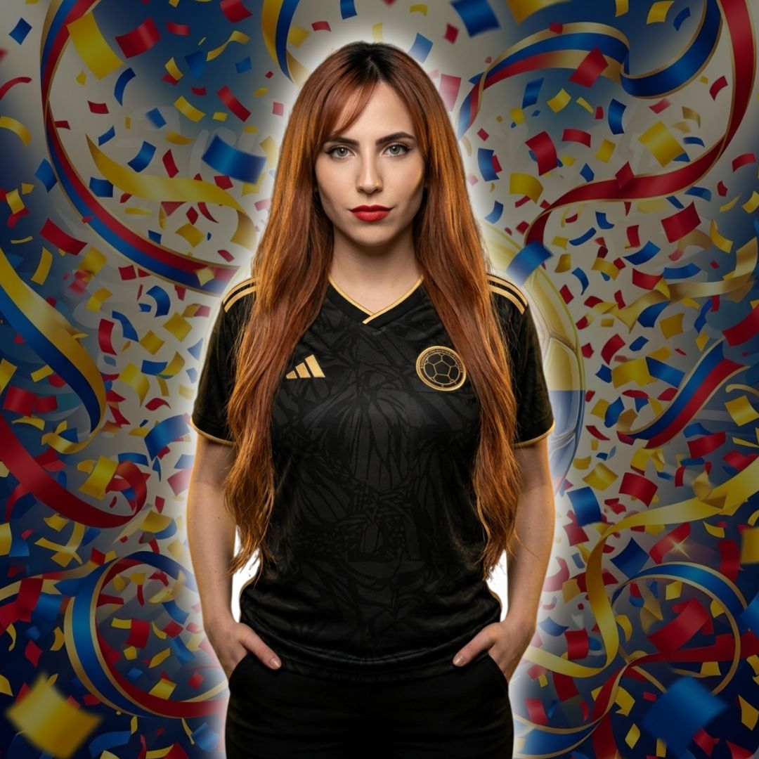 Camiseta de mujer del Mundial de la Seleccion Colombia