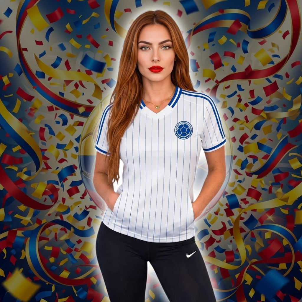 Camiseta de mujer del Mundial de la Seleccion Colombia