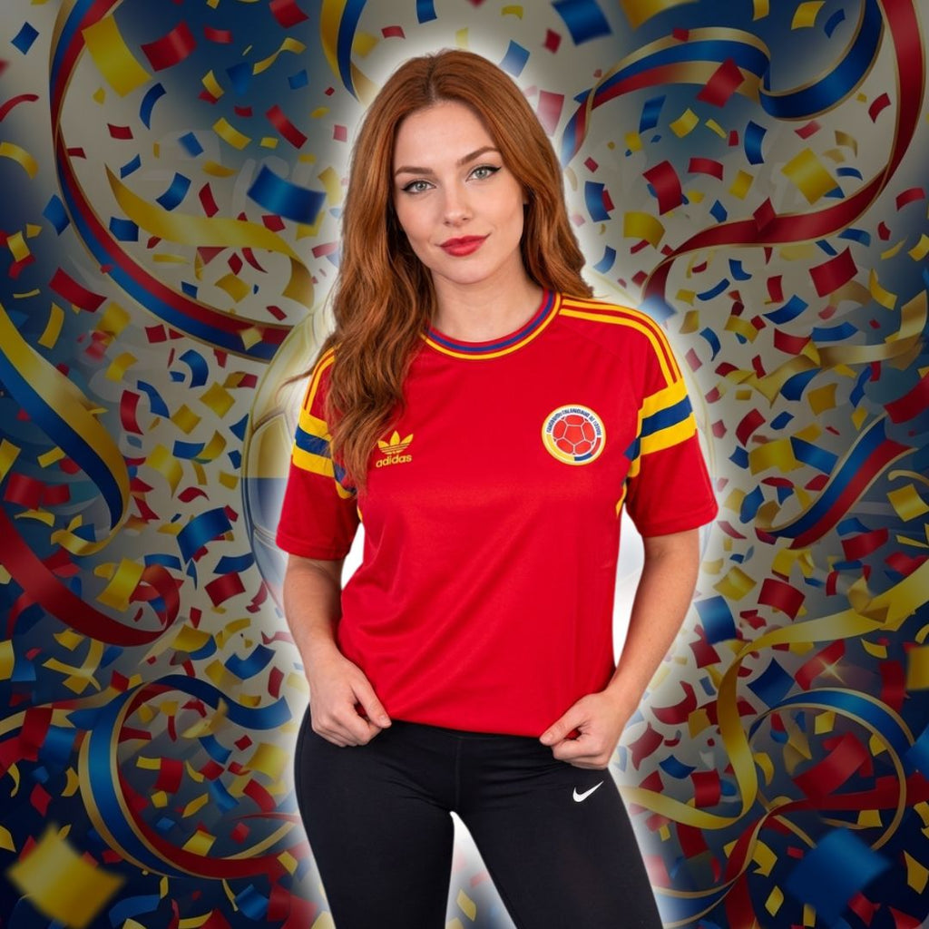 Camiseta de mujer del Mundial de la Seleccion Colombia