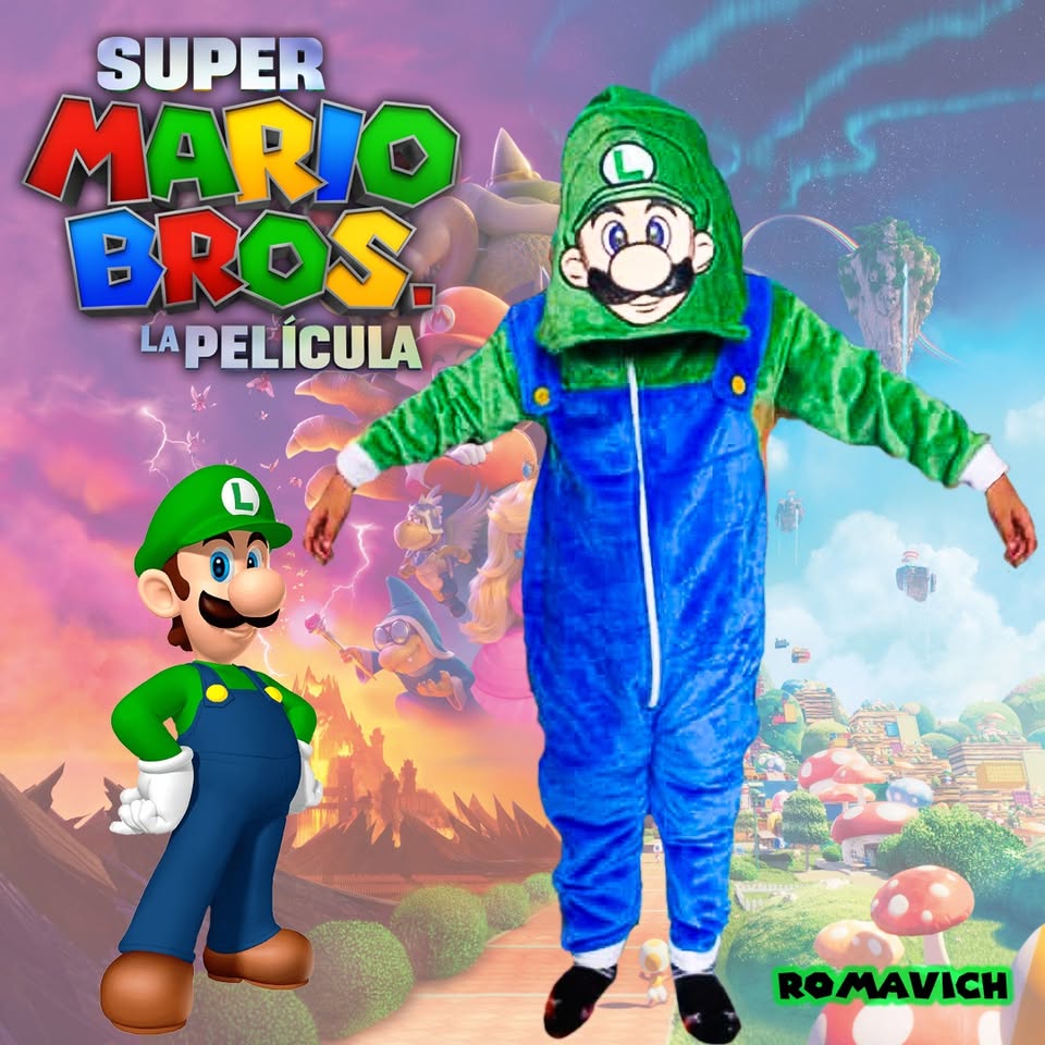Kigurumi O Pijama Térmica Luigi