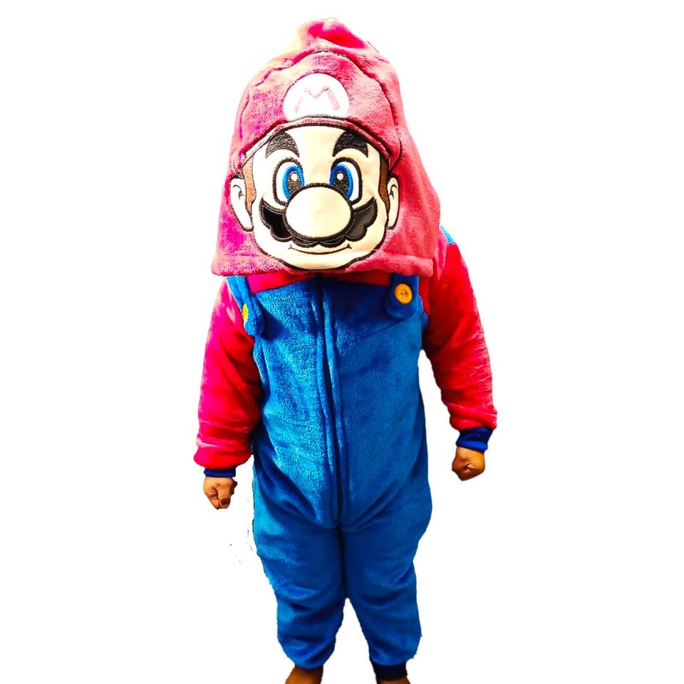 Kigurumi O Pijama Térmica Mario Bros
