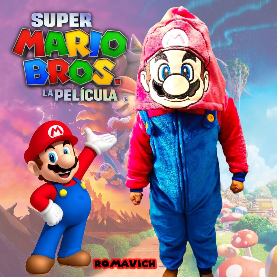 Kigurumi O Pijama Térmica Mario Bros