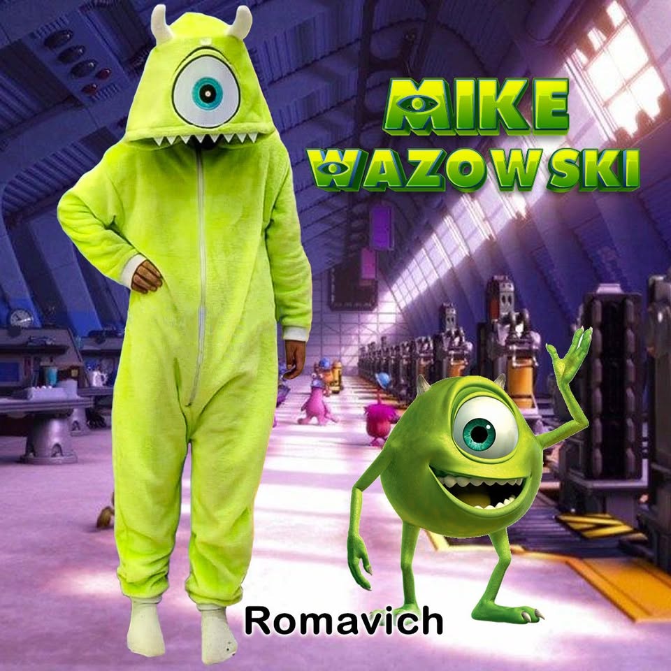Kigurumi O Pijama Térmica Mike Wazowski