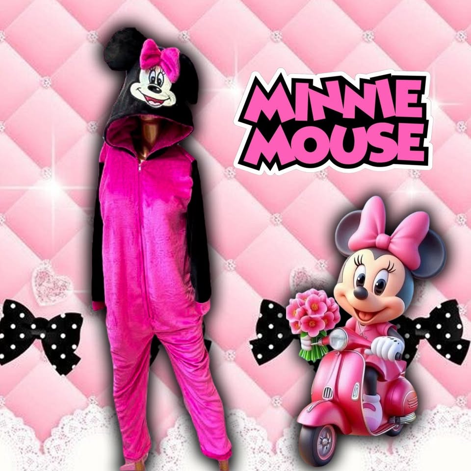 Kigurumi O Pijama Térmica Minnie Mouse