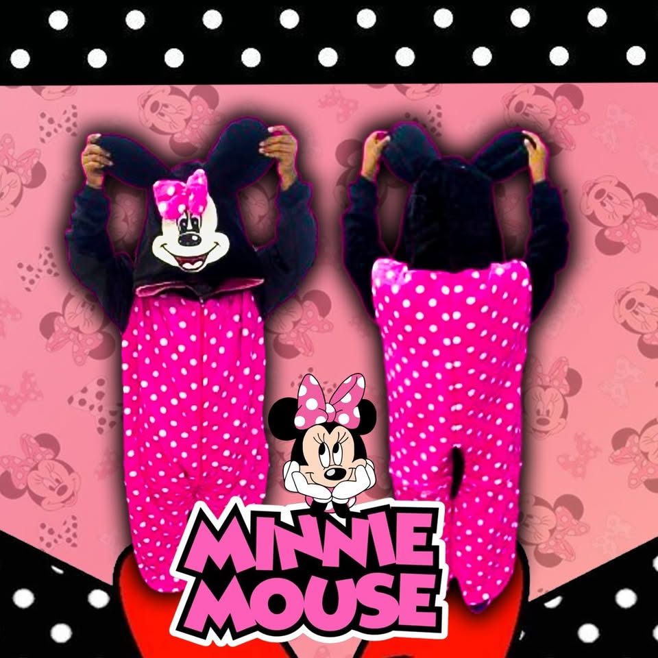 Kigurumi O Pijama Térmica Minnie Mouse
