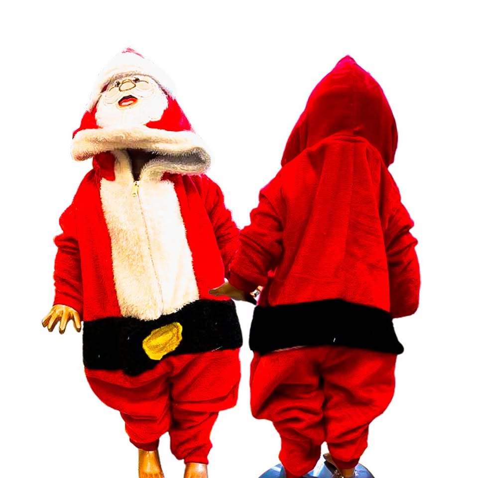 Kigurumi O Pijama Térmica De Papa Noel