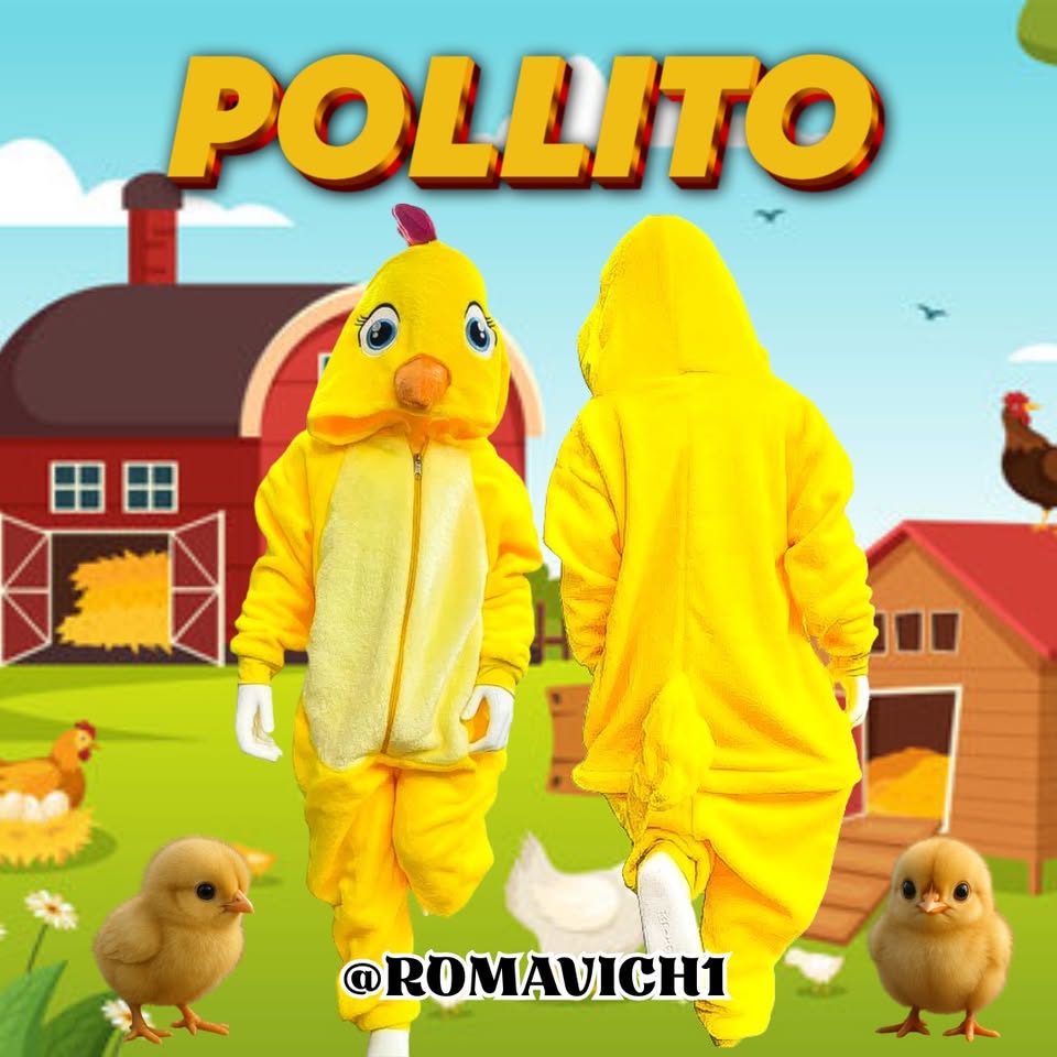 Kigurumi O Pijama Térmica De Pollito