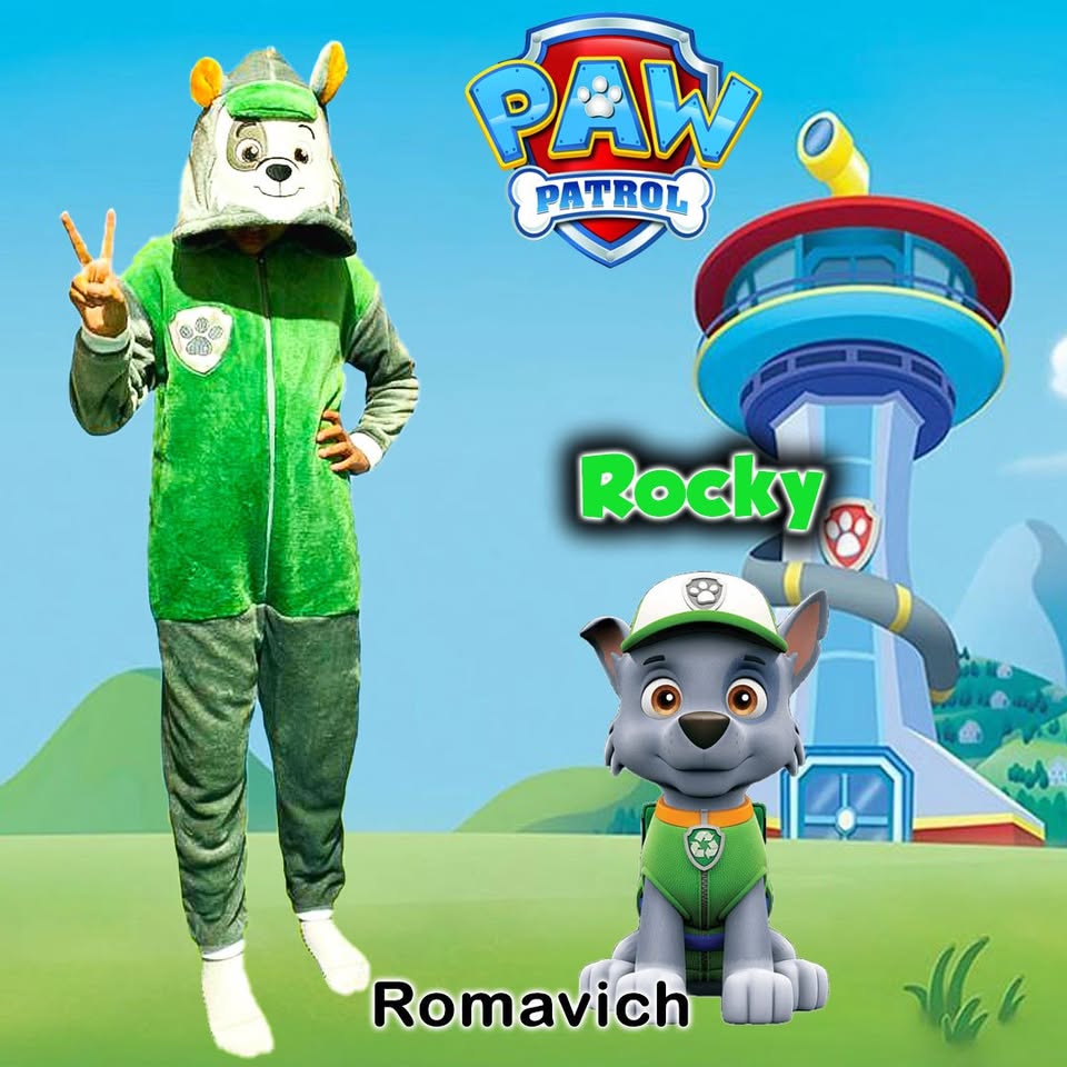 Kigurumi O Pijama Térmica Rocky Paw Patrol