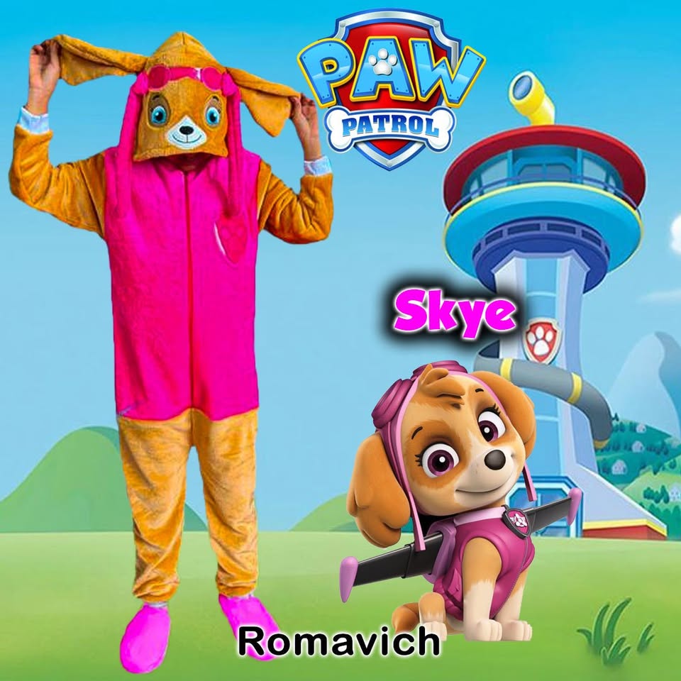 Kigurumi O Pijama Térmica Skye Paw Patrol
