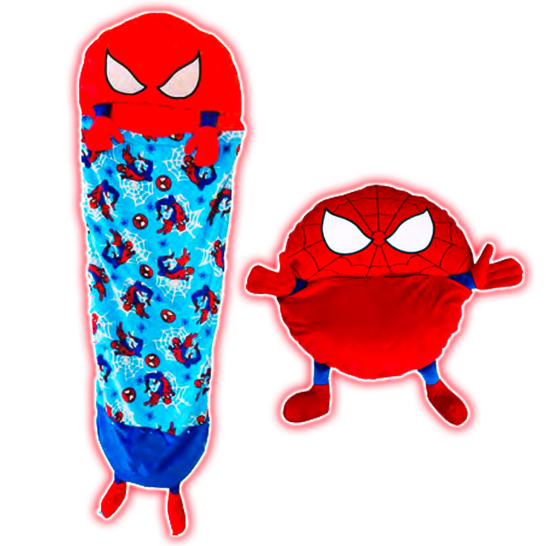 Bolsa De Dormir, Saco De Dormir, Sleeping, Peluche Spiderman