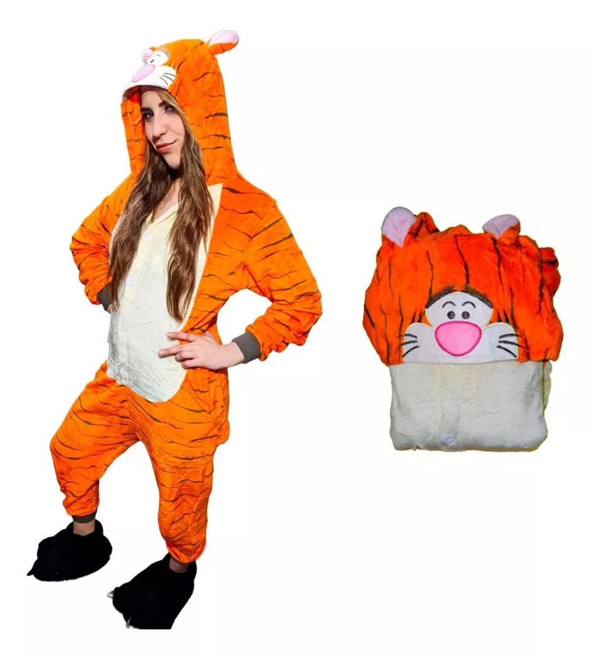 Kigurumi O Pijama Térmica Tigger