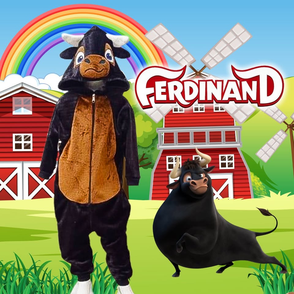 Kigurumi O Pijama Térmica De Toro Ferdinand