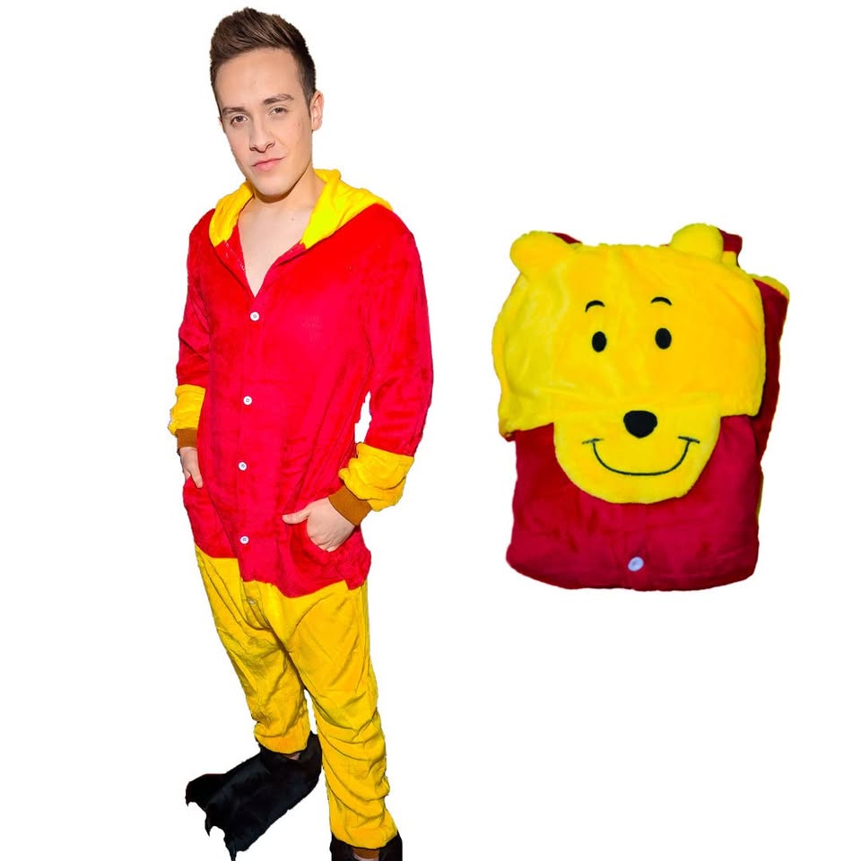 Kigurumi O Pijama Térmica Winnie Pooh